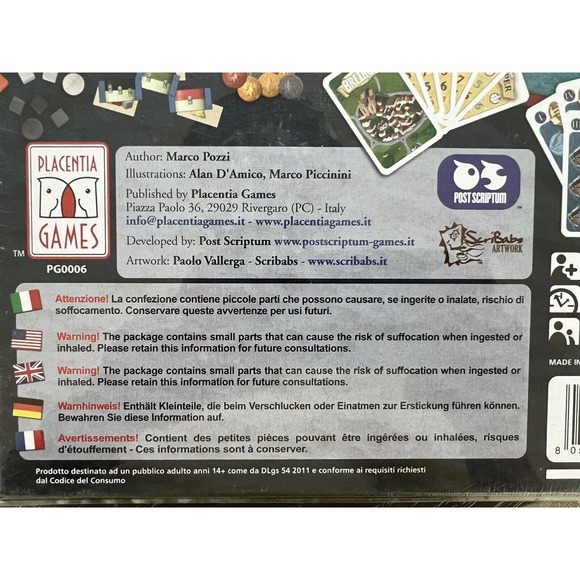 Bretagne Board Game by Marco Pozzi 2015 Placentia Games, New and Sealed - Picture 4 of 7